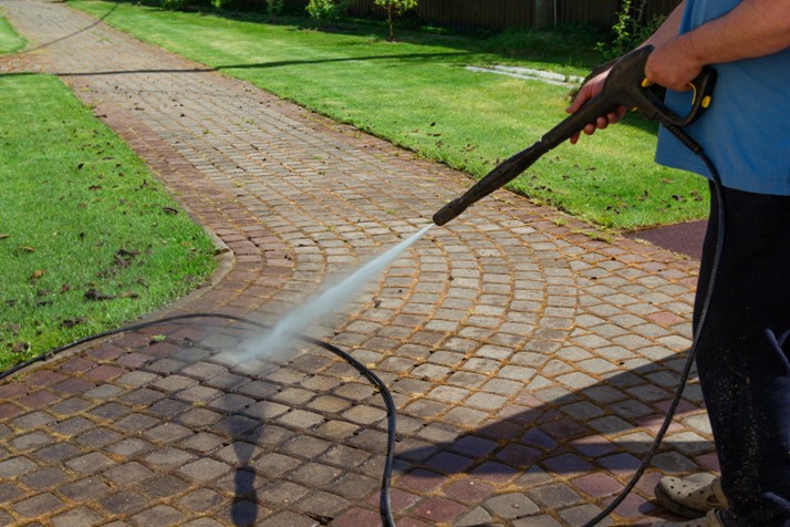 jet washing, garden spring cleaning